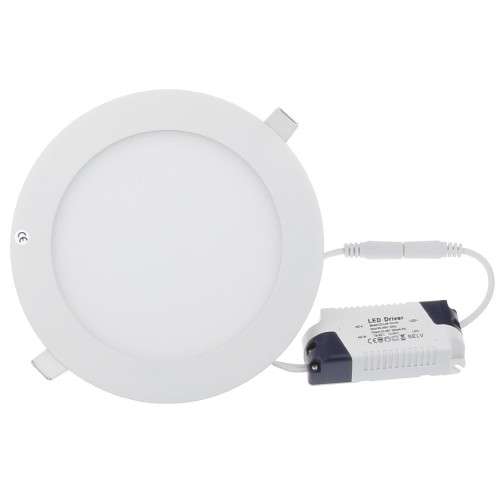 12W Round LED Panel lights cool white
