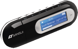 Sansui MP3 Player 4GB