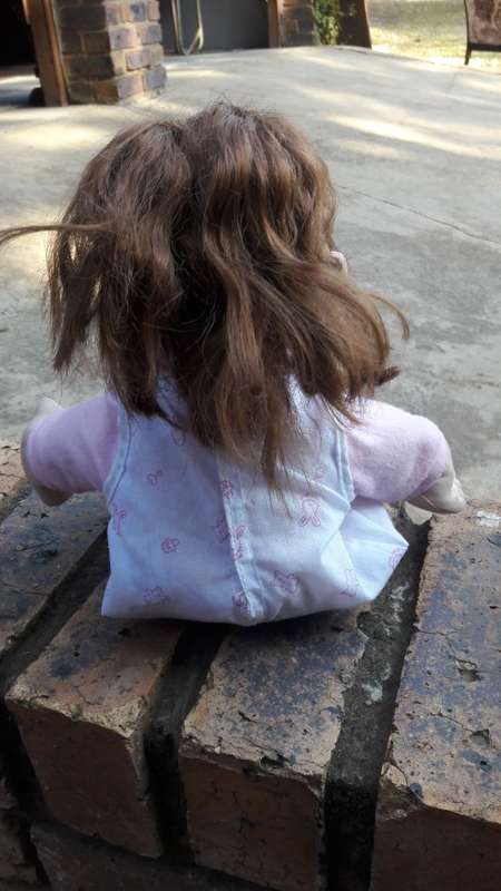 Original signed vintage 2012 Cabbage Patch doll with original clothing. 40cm High.