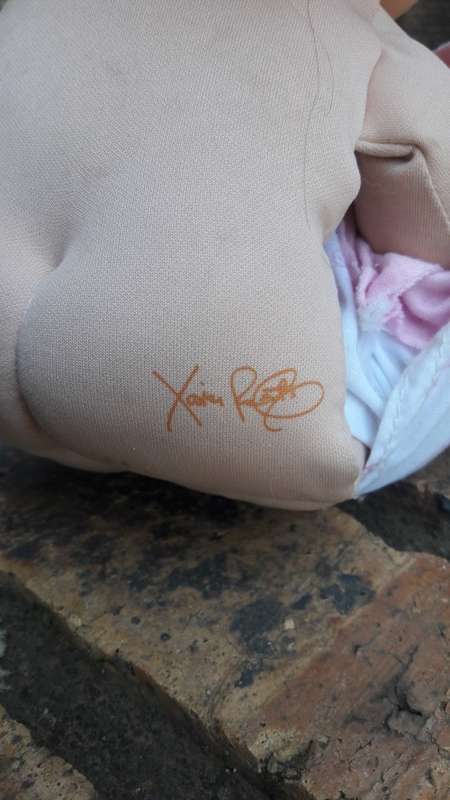 Original signed vintage 2012 Cabbage Patch doll with original clothing. 40cm High.