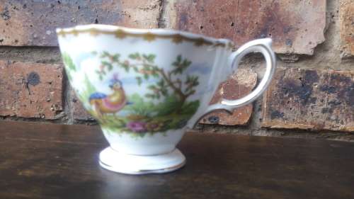 ROYAL ALBERT - Chelsea bird teacup