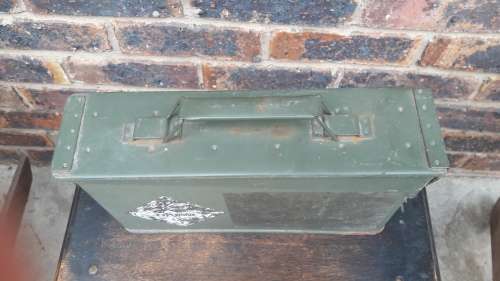 SADF Metal ammunition box - Used for explosives