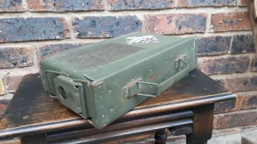 SADF Metal ammunition box - Used for explosives