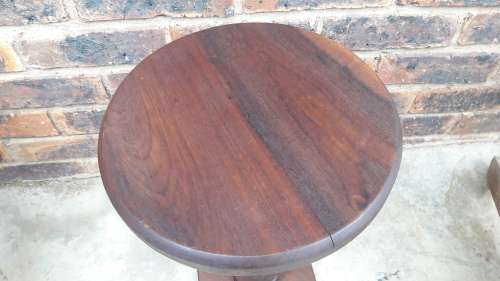 Vintage Dark wood side table