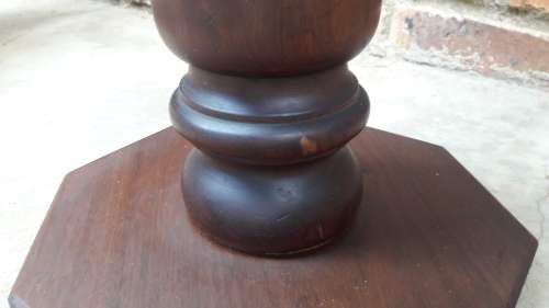 Vintage Dark wood side table