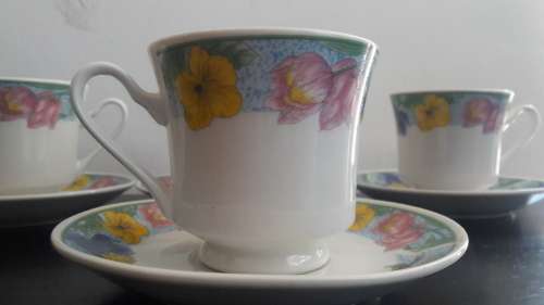 Beautiful set of 4 Regent China duo's - Excelent condition
