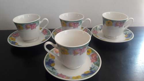 Beautiful set of 4 Regent China duo's - Excelent condition