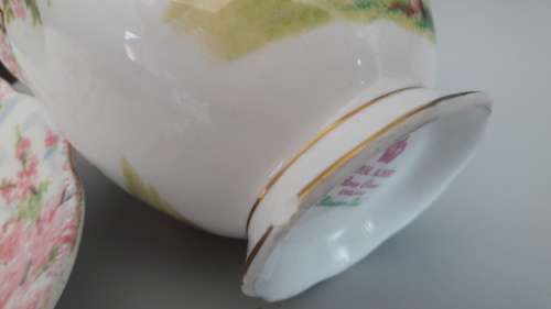 VIntage ROYAL ALBERT - "Blossom Time" Trio