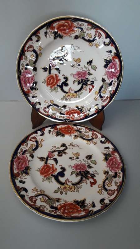 Vintage Mason's "Mandalay" Plates - Excellent condition