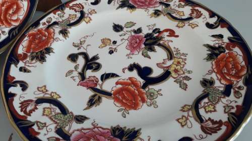 Vintage Mason's "Mandalay" Plates - Excellent condition
