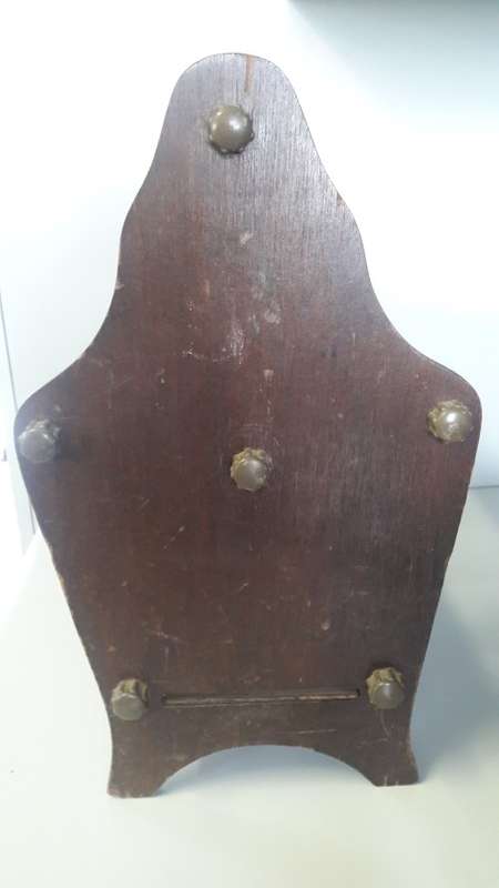 Vintage magazine rack - 37cm Height