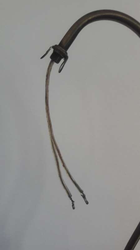 Beautiful metal lamp stand