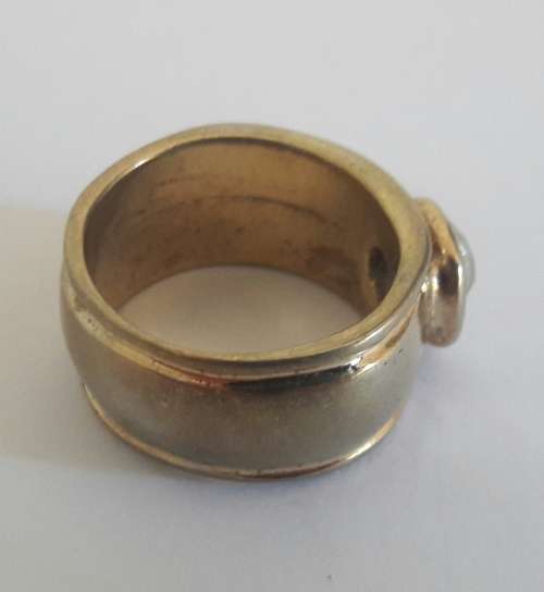 Vintage gold plated ring