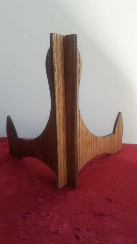 Wooden stand for dispay
