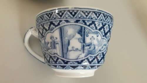Stunning oriental demitase duo's with stunning hand painted detail