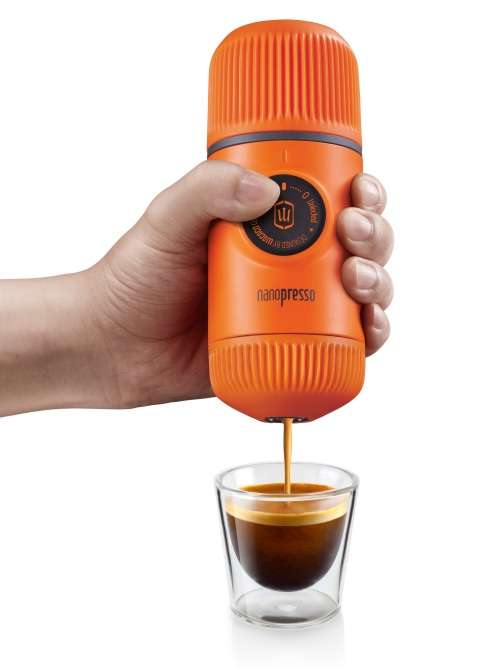 Nanopresso + NS Adapter and Carry Case (Orange)