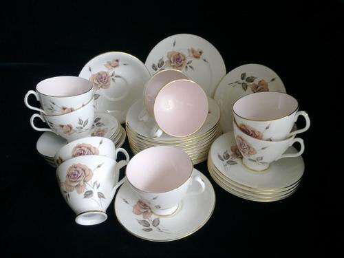 Royal Albert "Prelude" trios - set of 9