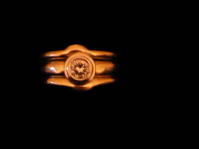 ************18ct gold 0.51ct solitaire*************