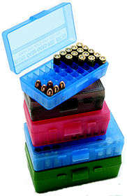 Ammo Boxes - MTM Case Gard P50-44  Handgun Flip Top Ammo Box