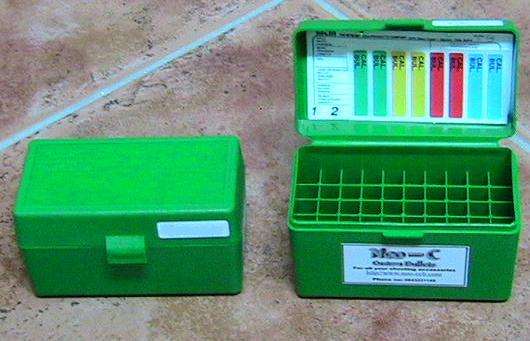 Ammo Boxes - MTM Case Card RL-50 Rifle Ammo Box