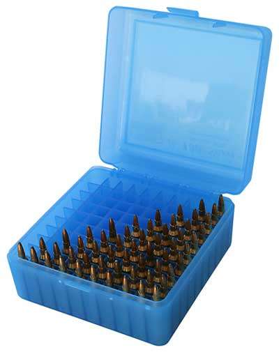 Ammo Boxes - MTM Case Gard  RM-100 Rifle Ammo Box 100 rounds