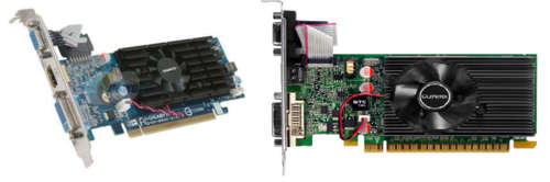 Lot of Two HDMI/ DVI / VGA Graphics Cards