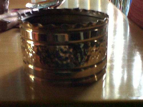 medium sized copper bowl