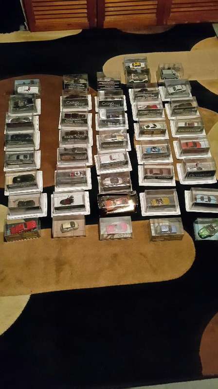 41 collectable james bond cars
