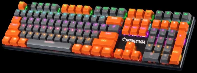 Gamdias Hermes M5A Mechanical Keyboard - Multi Colour