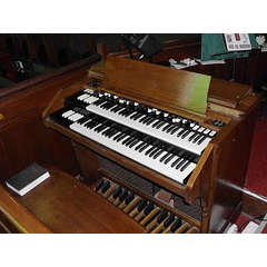 Master Piece ! Hammond Tudor A105 Organ with Leslie Build in Speakers 1960