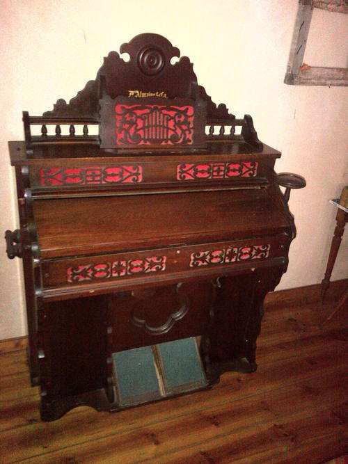 Early Victorian Pump Organ