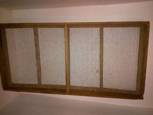 Antique Hout Meel sif