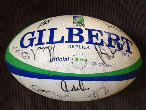 1999 Rugby World Cup Signed Ball