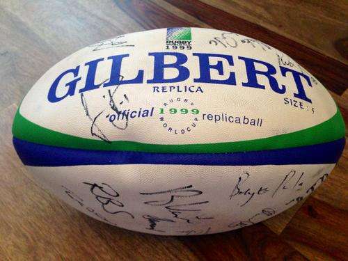 1999 Rugby World Cup Signed Ball