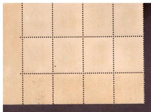 1948 UNION postage due1 block of 8  1d  mint SACC #33