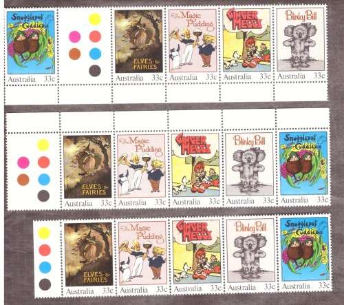 Australia .Scott cat. 960.  1985 issue.  MNH. strips.