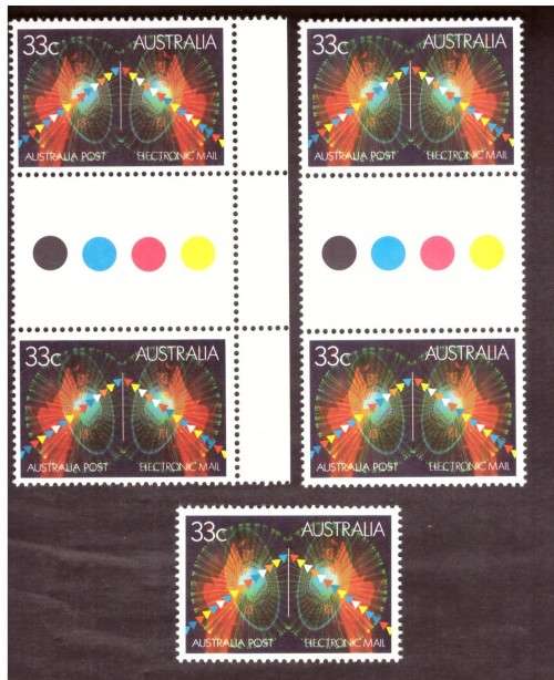 Australia .Scott cat  961. 1985 issue.  MNH. gutter