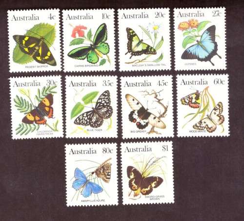 Australia .Scott cat. 872-880. 1983 issue.  MNH. set of stamps
