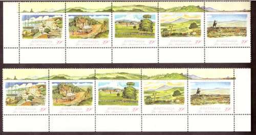 Australia .Scott cat 1141. 1989 issue.  MNH.strips