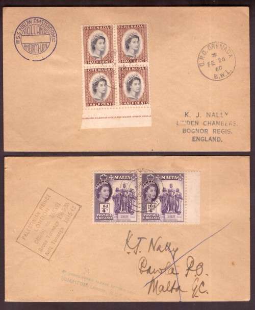 Ships, Boats Wordwide Philatelic Covers. Commonword.