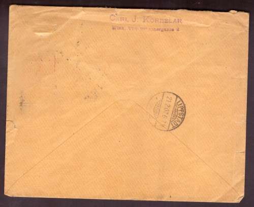 Austria . Nice Covers 1907 and 1910 from Wien to Lippstadt  Germany.