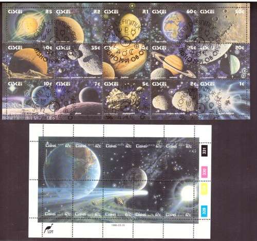 South Africa CISKEI 1986 issue .FDC and mini sheets.