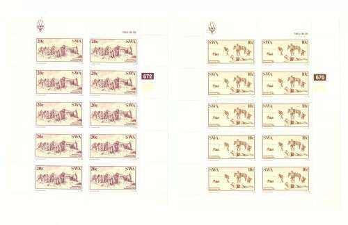 South West Africa1983 issue .Diamonds.