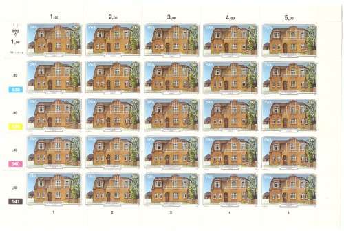 South West Africa198 issue . Sheets Luderitz.