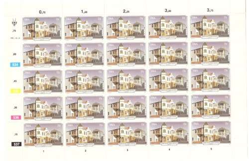 South West Africa198 issue . Sheets Luderitz.