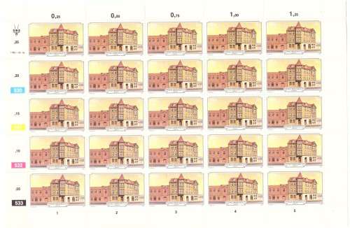 South West Africa198 issue . Sheets Luderitz.