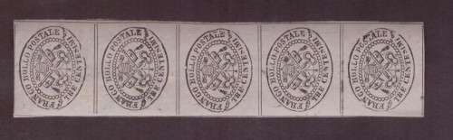 Italia - Franco Bollo Postale 3c. 1867 Papal States Stamps.