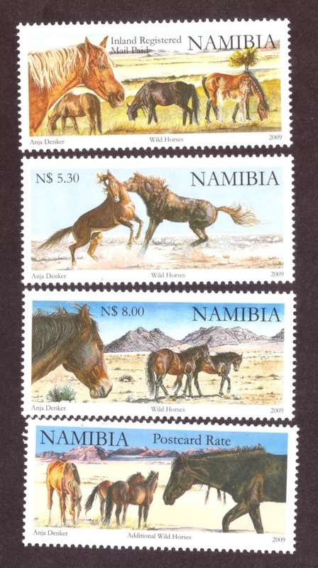 2009 NAMIBIA . Scott # 1176-1178,  1185. MNH