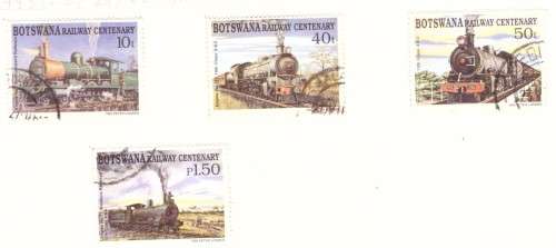 Botswana .1993 Scott #550-553 . set used