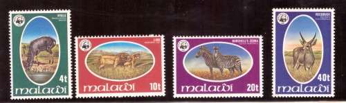 Malawi  1978  Scott # 319-322. Set MNH.